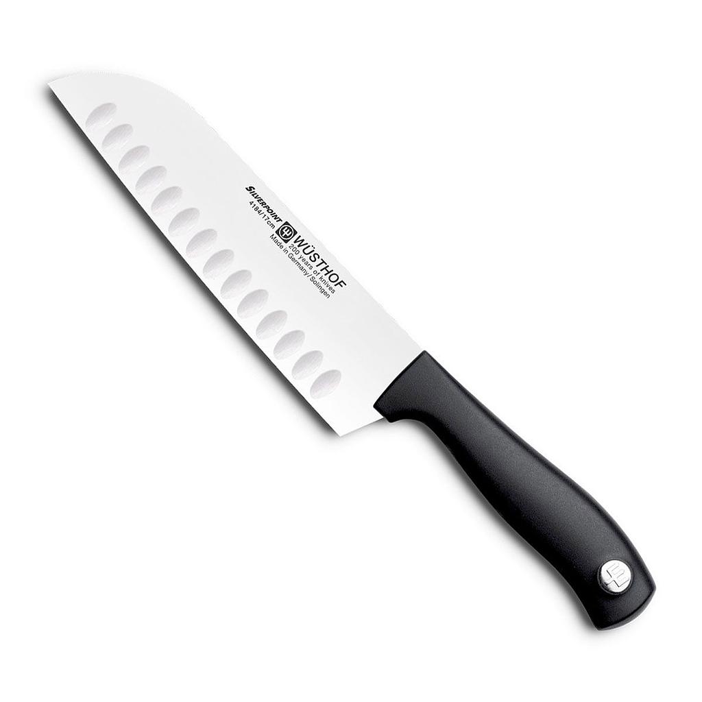 [1035146017] Cuchillo Santoku 17 cm - Silverpoint - Wusthof
