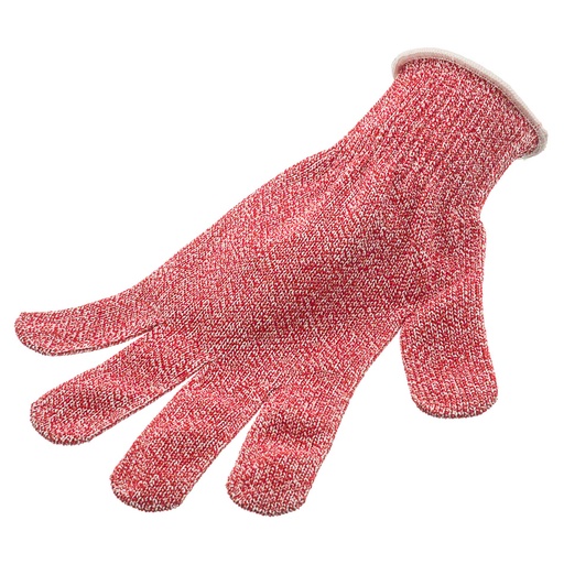 [SG10-RD-M] Guante antimicrobial para corte ambidiestro rojo - San Jamar