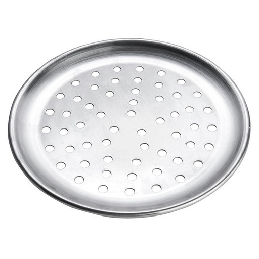 [P-CTP12-O] Bandeja perforada para pizza aluminio (Outlet) - American Metalcraft