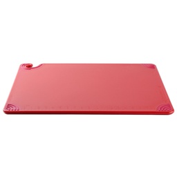 [CBG182412RD] Tabla corte roja con antideslizante 18&quot; x 24&quot; x 1/2&quot; - San Jamar