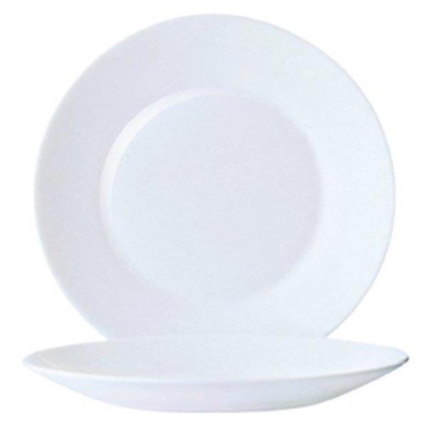 [R0532] Platillo Blanco de Porcelana Fina Crunchy 15 cm - Arcoroc