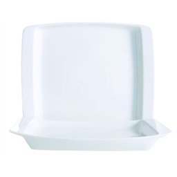 [R0368-O] Fuente Horno Rectangular de Cerámica, 28x23.5cm - Arcoroc