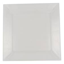 [D0927-O] Plato Cuadrado Mix-up de Vidrio Templado, 25.5x25.5 cm - Arcoroc