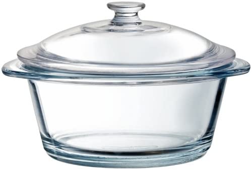 [G3336-O] Cazuela Redonda de Vidrio Templado 9 oz (Outlet) - Arcoroc