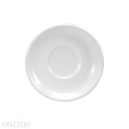 [F8010000502] Plato taza café porcelana 15.3 cm blanco brillante  - Oneida