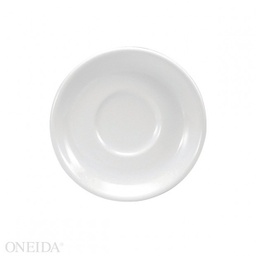 [F8010000502-O] Plato taza café porcelana 15.3 cm blanco brillante  - Oneida