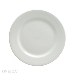 [F8010000132] Plato ensalada/postre porcelana 20.6 cm blanco brillante  - Oneida