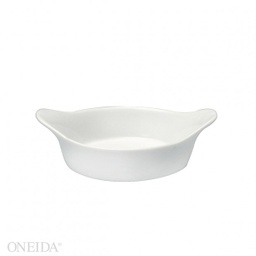 [F8010000601M-O] Mini Porcelana Gratinada Blanco Brillante 1 onz 8.3 cm  - Oneida