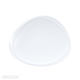 [R4700000141] Plato triangular porcelana fina 23.4 cm mood  - Oneida