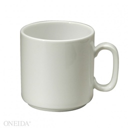 [R4220000560] Taza apilable porcelana fina 266ml royal Oneida