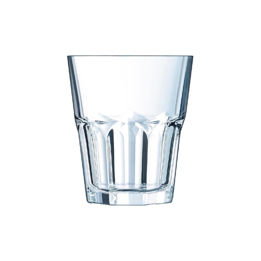 [V8924] Vaso Rocas Granity de Vidrio Templado, 9 oz - 9.8x8.5 cm - Arcoroc