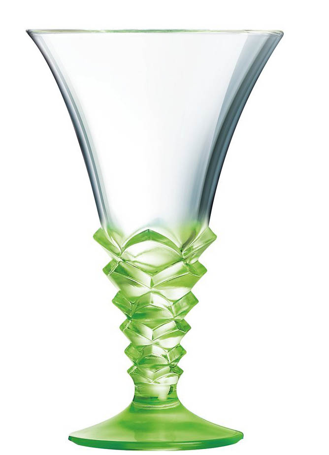 [J8083] Copa helado palmier 12.5 oz base verde - Arcoroc