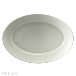 [R4570000383-O] Plato ovalado porcelana fina 36.8 cm botticelli (Outlet) - Oneida