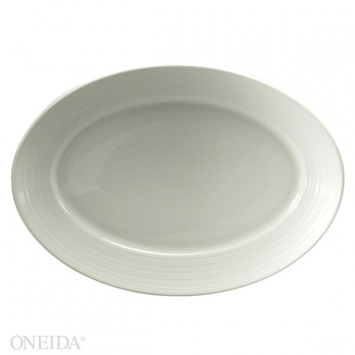 [R4570000383-O] Plato ovalado porcelana fina 36.8 cm botticelli (Outlet) - Oneida