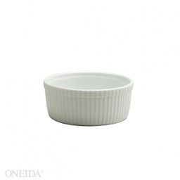 [F8010000600] Ramekin soufflé porcelana 147ml - 9.2cm blanco brillante Oneida