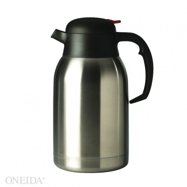 [J0010521A-O] Cafetera de botón en acero inoxidable 51 oz - Oneida