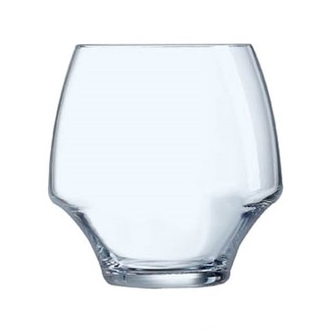[U1033] Vaso bajo open up 12 3/4 oz 9.4 x 9.3 cm kwarx - Arcoroc