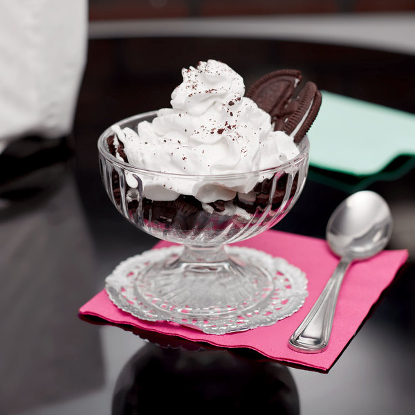 [50998] Copa Helado Acanalada Sorbete de Vidrio Templado, 7 oz - Arcoroc