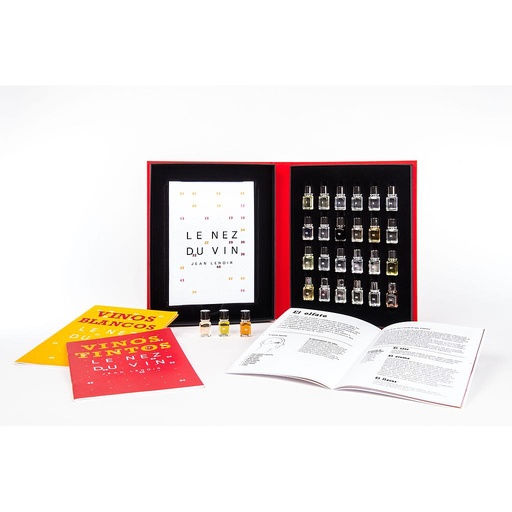 [265083-O] Kit de 24 aromas de vino blanco y español (Outlet) - Peugeot