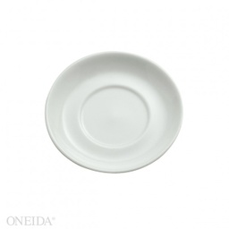 [R-448-0000-508-O] Plato apilable blanco brillante para taza 5  - Oneida