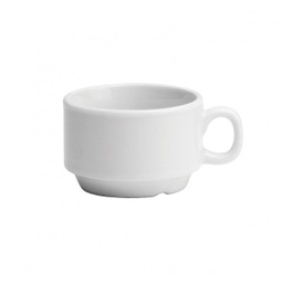 [R-448-0000-535-] Taza apilable espresso blanco brillante 3 oz - Oneida