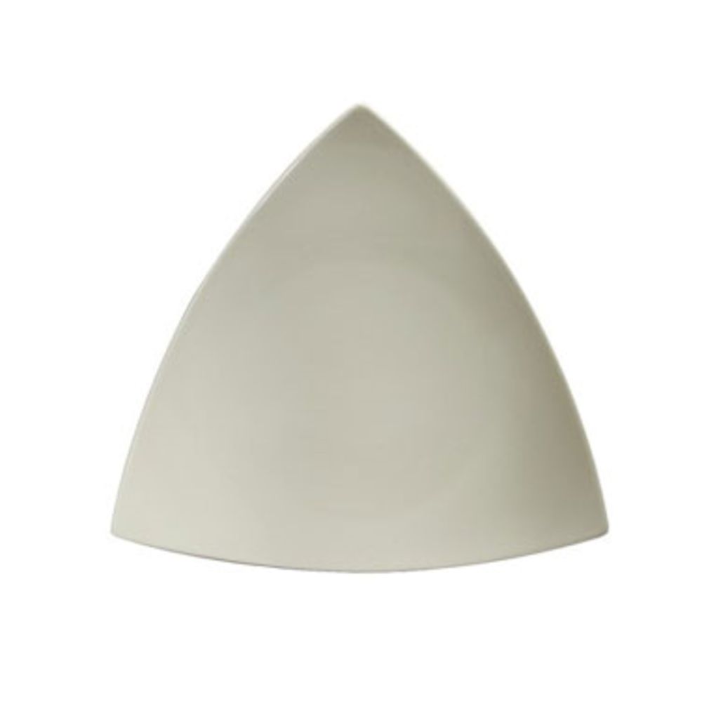 [F1990000160-O] Plato triangular blanco spectra  - Oneida