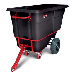 [FG131641BLA] Contenedor volcador 2100 lb negro trabajo pesado - Rubbermaid Importados