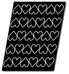 [FP02001] Molde Flexible Mini-Corazones, 13&quot; x 18&quot; (30 x 40 cm) - Demarle