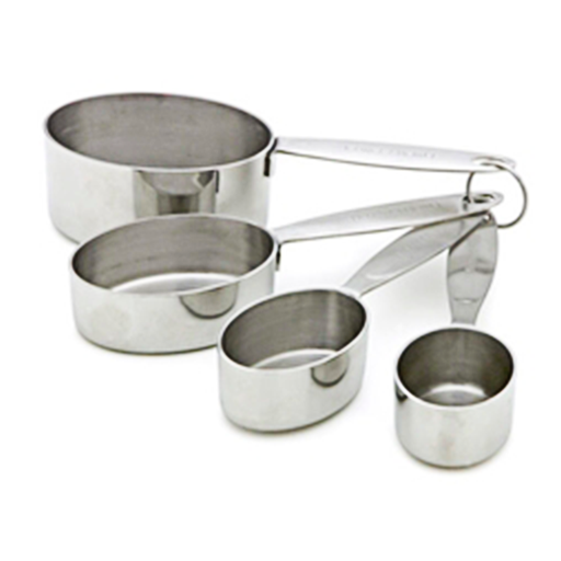 [747141] Set de 4 tazas medidoras en acero inoxidable - Cuisipro
