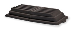 [FG102800BLA] Tapa negra abovedada para contenedores - Rubbermaid Importados