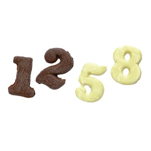 [383902-O] Juego de moldes de números del 0 al 9 (Outlet) - Matfer