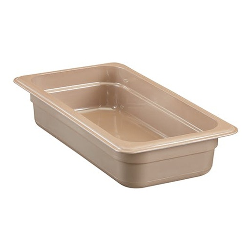 [32HP772] Recipiente GN 1/3 de 2" de profundidad para alta temperatura color arena (azafate) - Cambro
