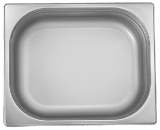 [0311.12150.10] Recipiente de 1/2 en acero inoxidable 32.5x26.5x15cm - Ozti