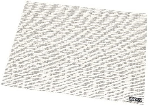 [O117-LATT-SILV-O] Individual plata lattice rectangular 36 x 48 cm (Outlet) - Chilewich