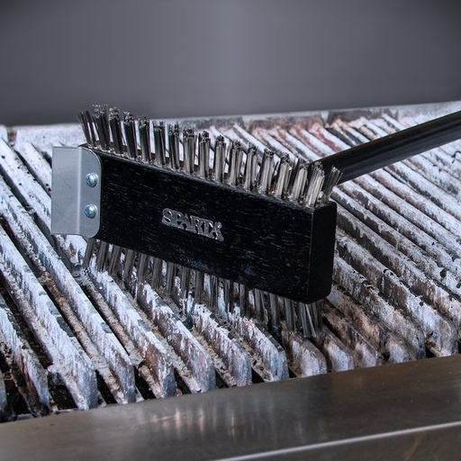 [4029000] Cepillo para parrilla de 8.5" con mango de 30" - Carlisle