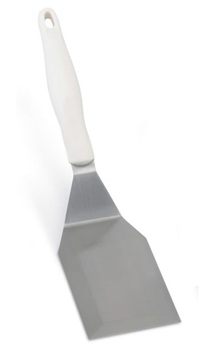 [4808715] Espátula con mango blanco, para alta temperatura en acero inoxidable - Vollrath