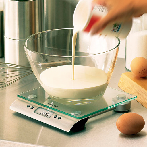 [3003SSSVDR] Báscula de cocina electrónica en vidrio 5 kg - Salt - Taylor Precision