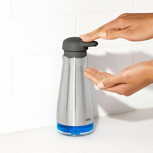 [13273700] Dispensador de jabón en acero inoxidable - Oxo