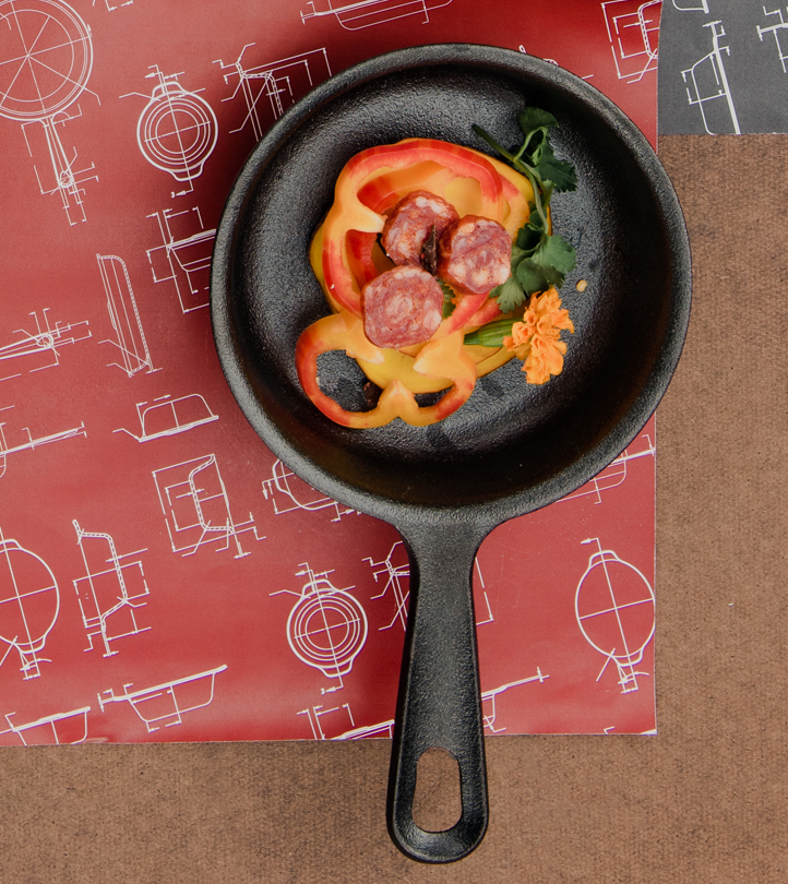 [573724] Sarten en Cast Iron de 4&quot; - Browne