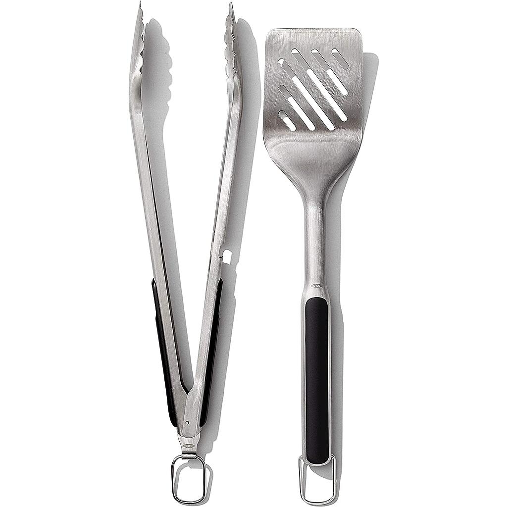 [11320200] Set de pinzas y espátula para parrilla - Oxo