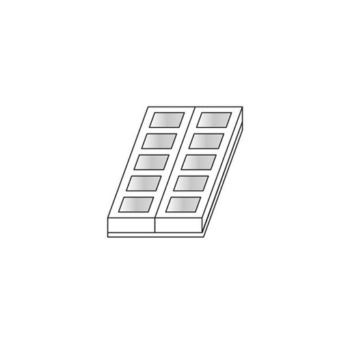 [MONOPA005-O] Molde monoporcion cuadrado (Outlet) - Martellato