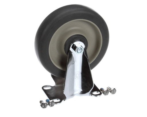 [60006] Caster 5" rigid no brake plate - Cambro