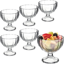 [223201MP1321990] Copa de helado Alaska 9 oz | 265 ml - Alt 9,45cm Dim 10,4 cm Tipo de Vidrio Vidrio convencional - Bormioli Rocco
