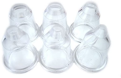 [166006-O] Juego de 6 boquillas lisa en policarbonato (Outlet) - Matfer