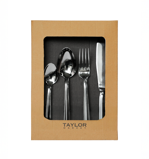 [KVERDI-4] Kit de cubiertos Verdi - caja por 4 unidades (Outlet) - Oneida