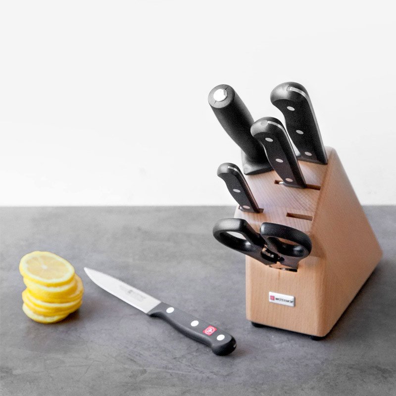 [1095070505] Bloque para Cuchillos de 6 piezas - Gourmet - Wusthof